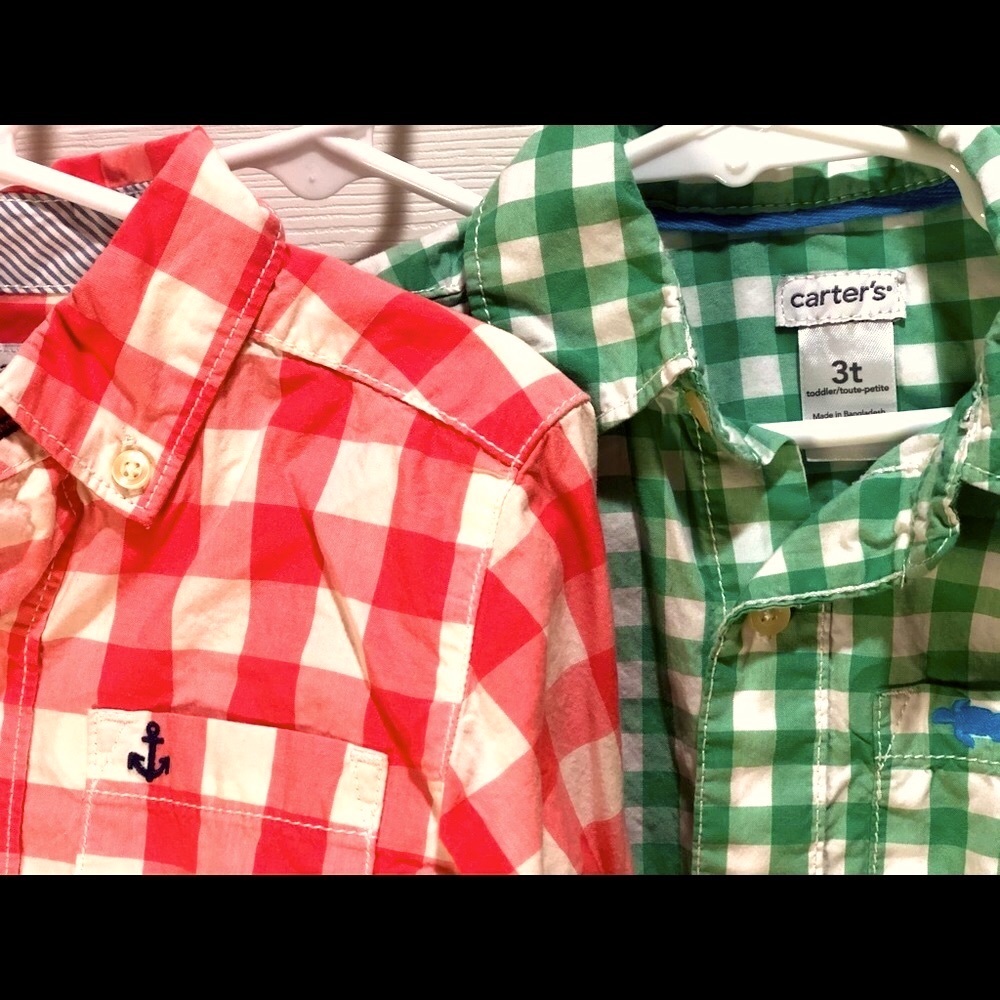 3T boys shirts Carters